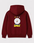 Red hoodie back 136