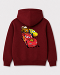 Red hoodie back 1366