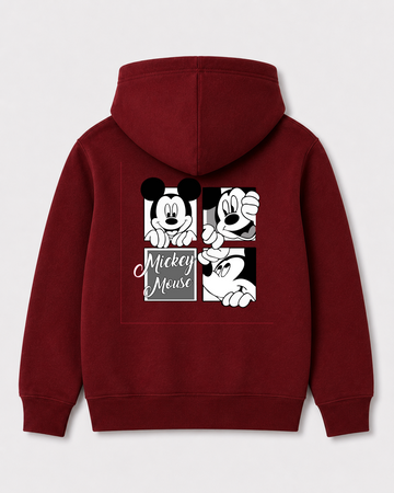 Red hoodie back 1374