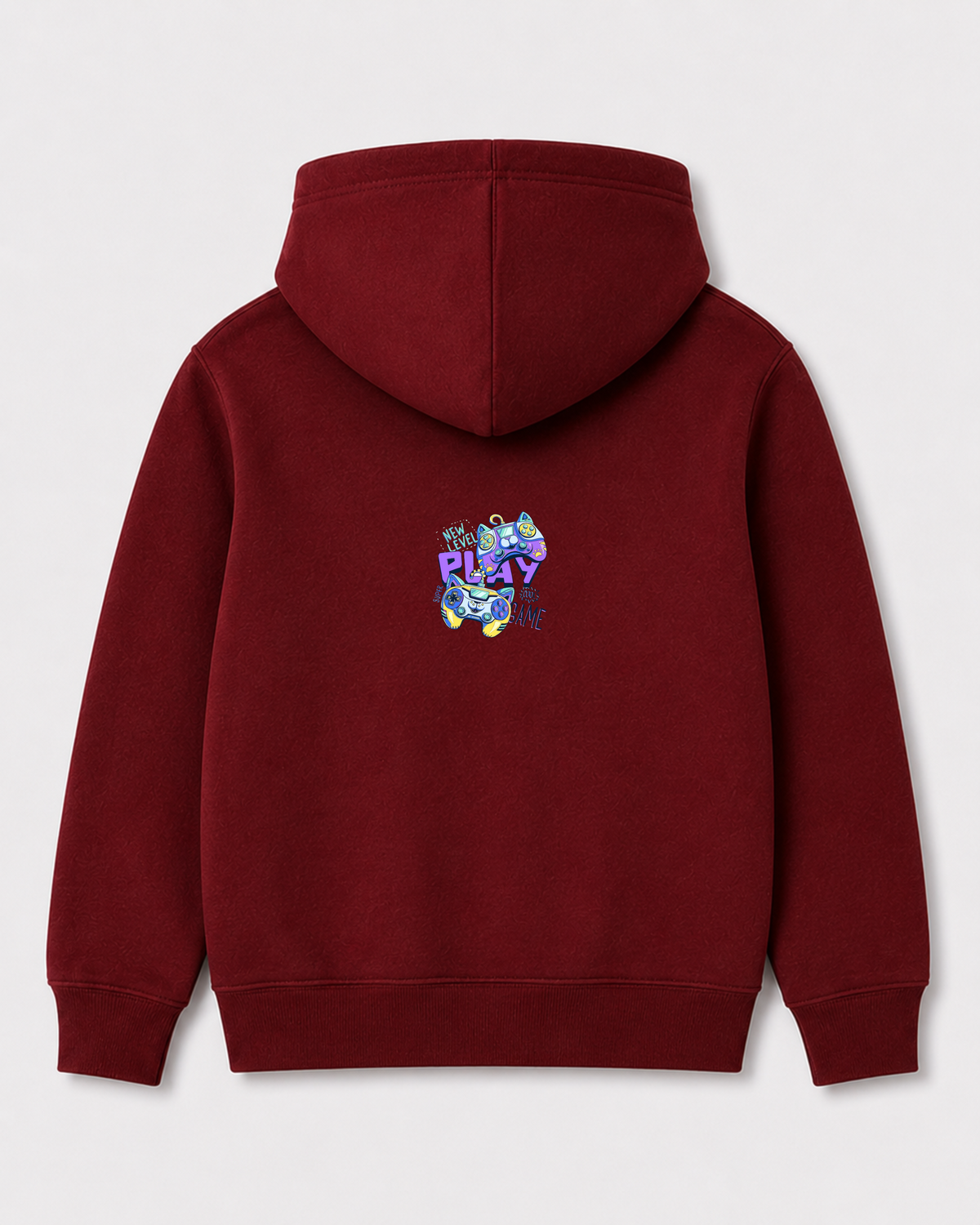 Red hoodie back 138