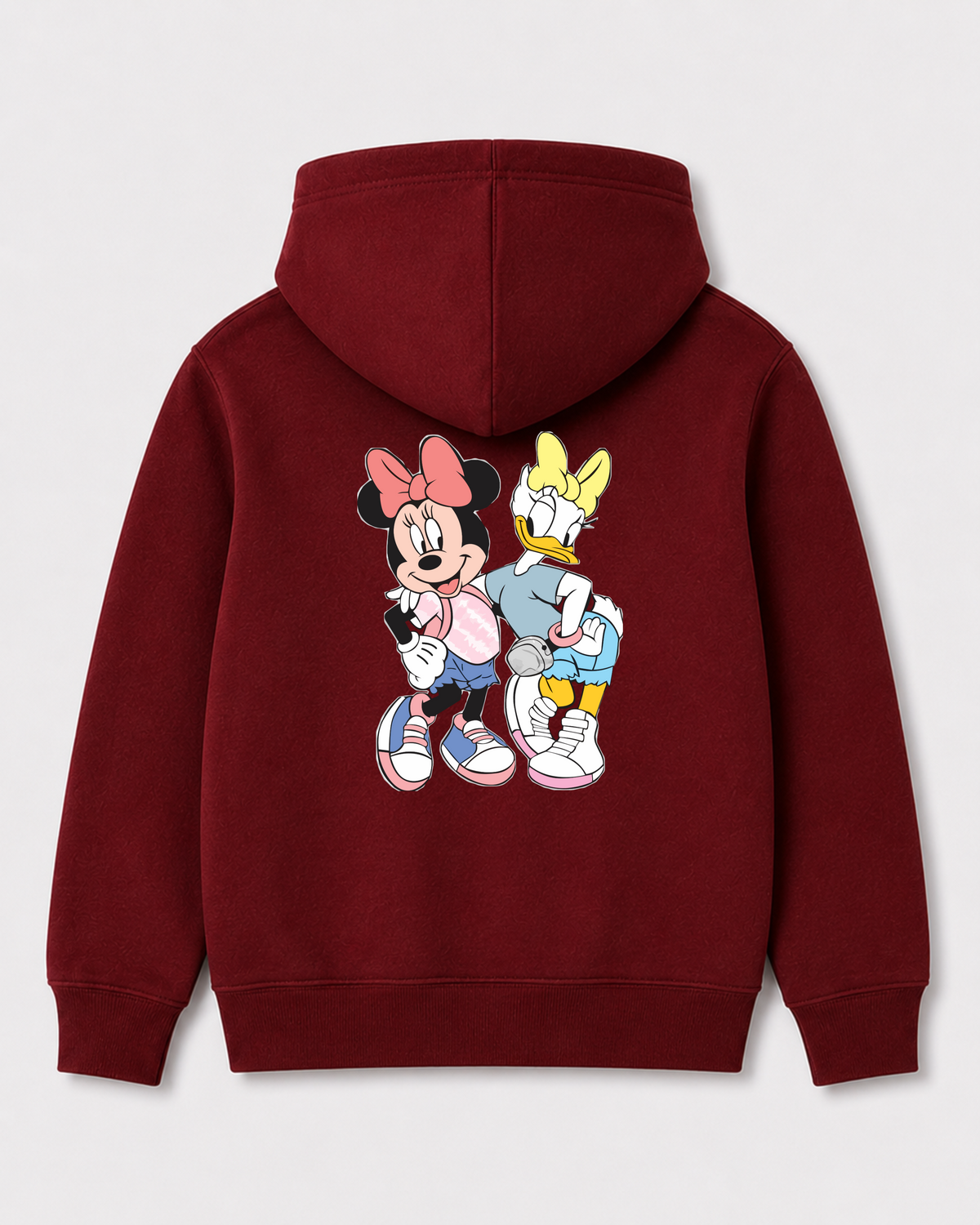Red hoodie back 1383