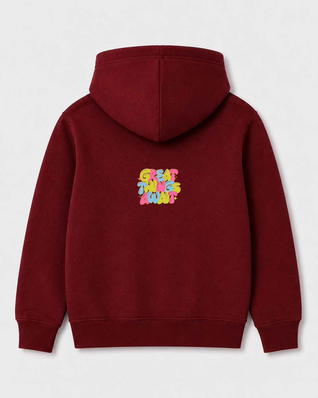 Red hoodie back 139