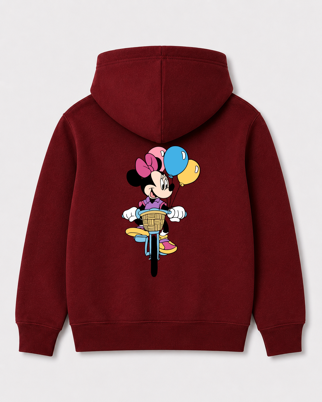 Red hoodie back 1391
