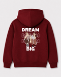 Red hoodie back 1395
