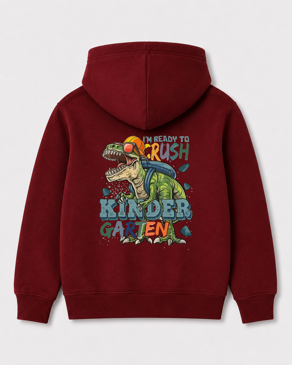 Red hoodie back 1409