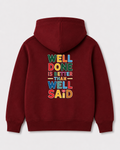 Red hoodie back 1412