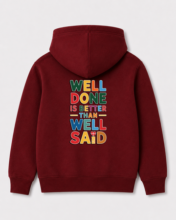 Red hoodie back 1412