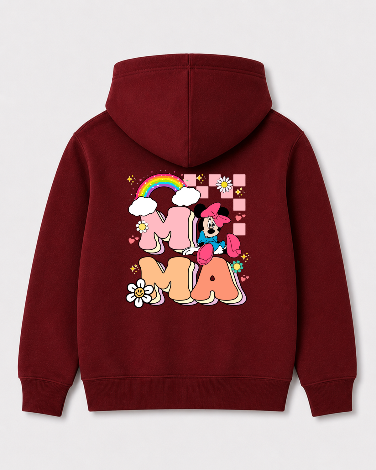Red hoodie back 1413