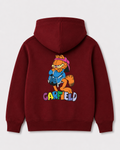 Red hoodie back 1414