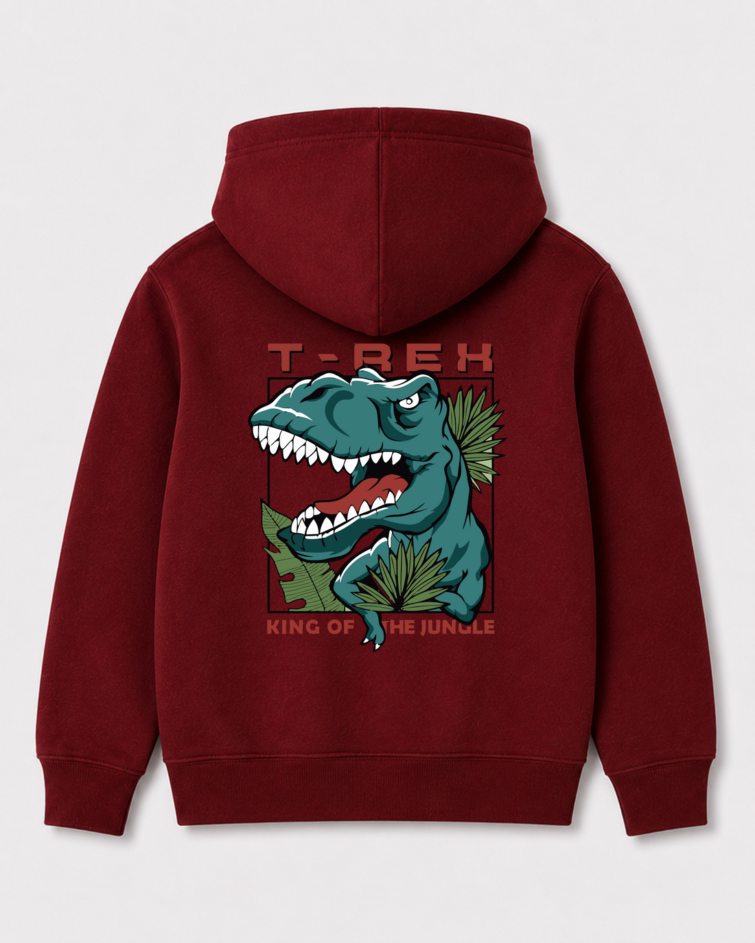 Red hoodie back 1416