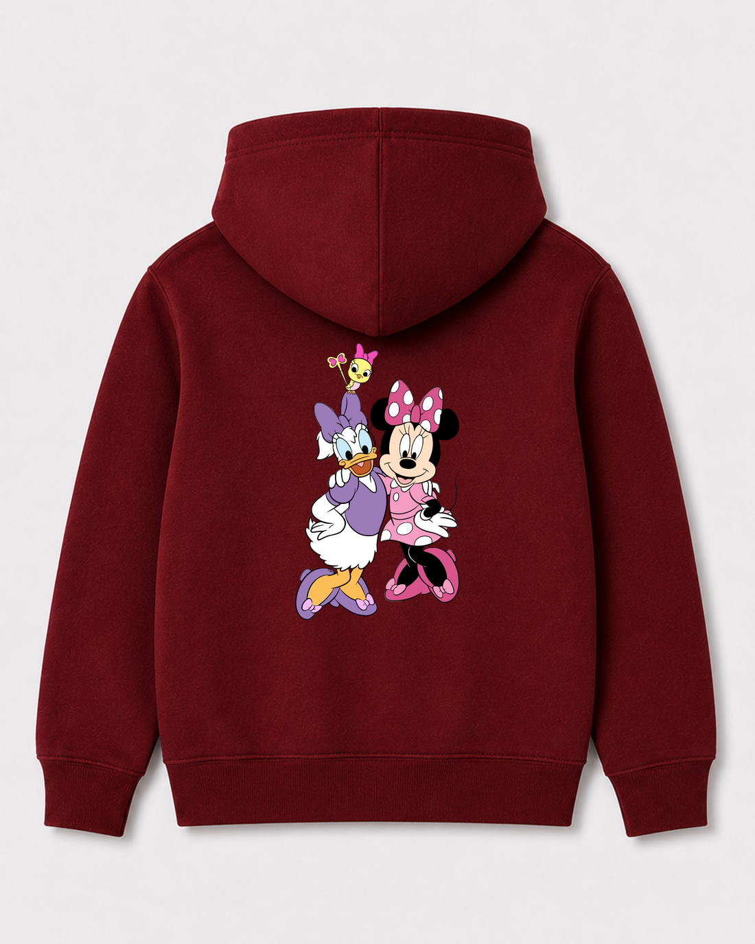 Red hoodie back 1422