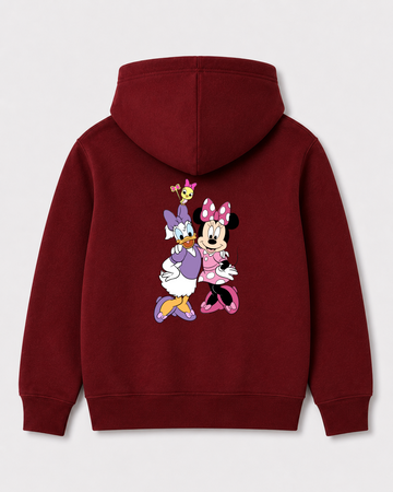 Red hoodie back 1422