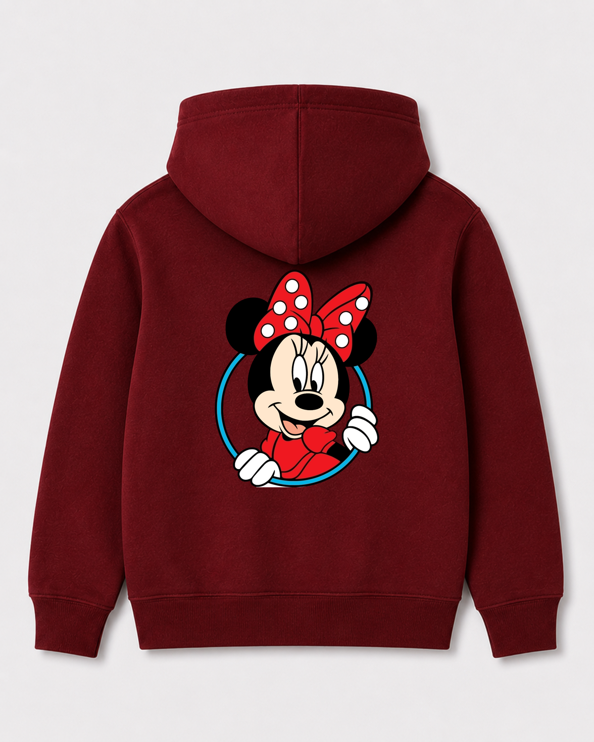 Red hoodie back 1424