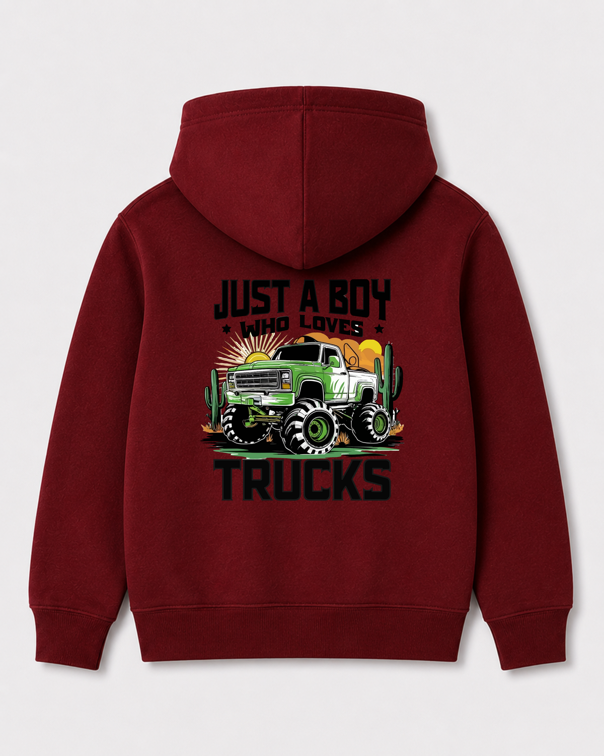 Red hoodie back 1433