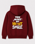 Red hoodie back 1435