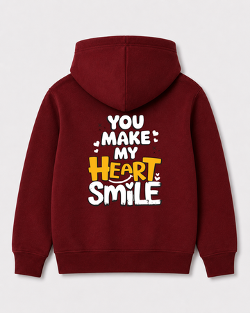 Red hoodie back 1435
