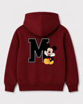 Red hoodie back 1436