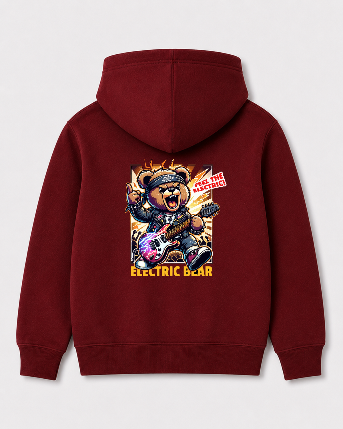 Red hoodie back 144