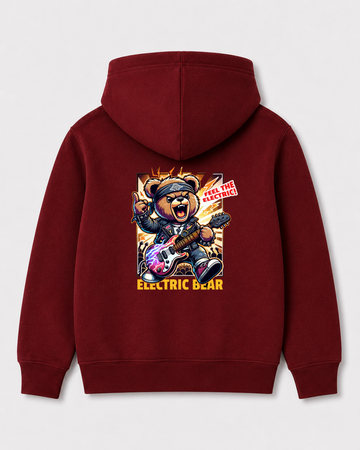 Red hoodie back 144