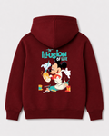 Red hoodie back 1451