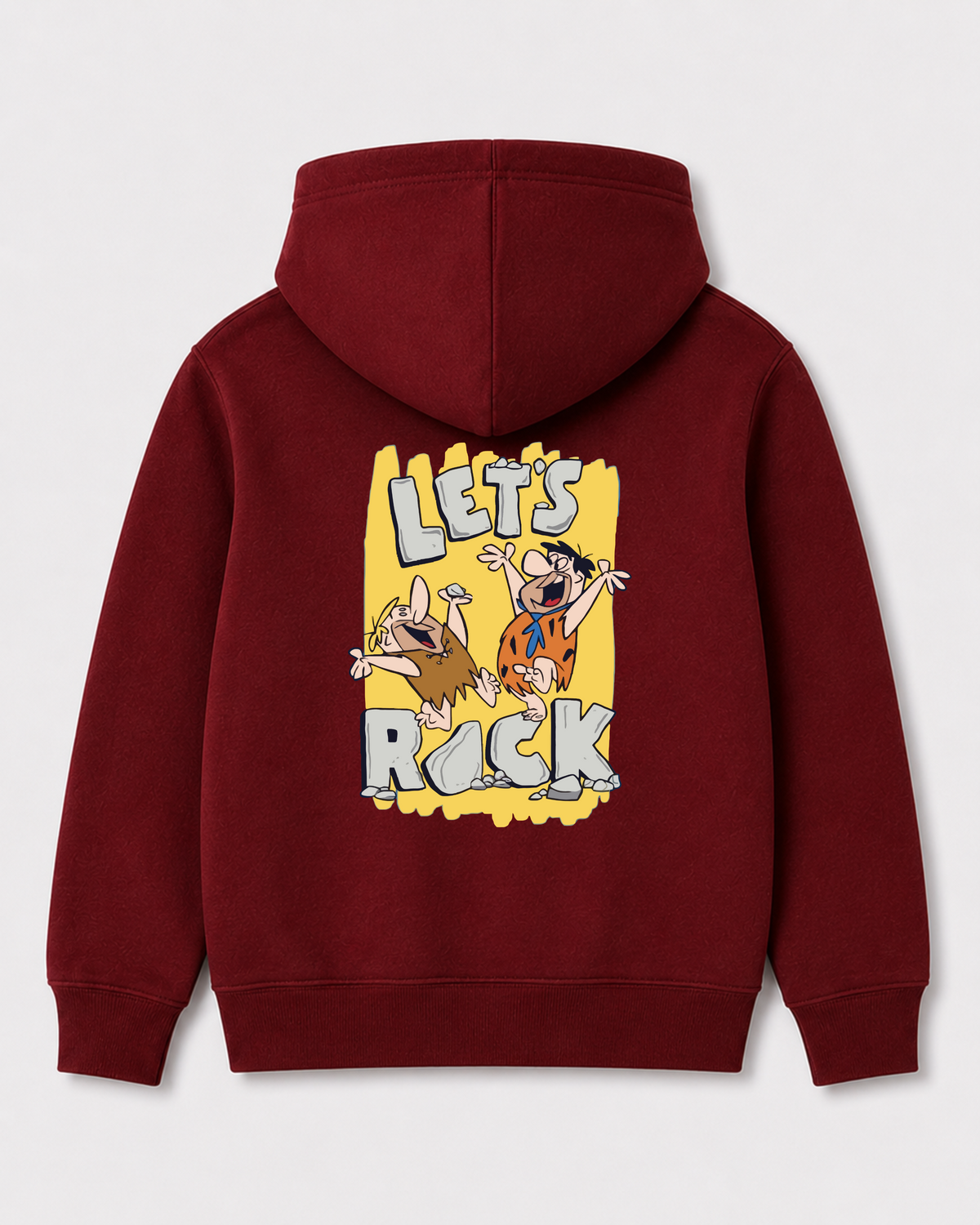 Red hoodie back 1454