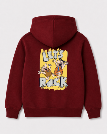 Red hoodie back 1454