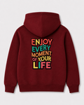 Red hoodie back 1459