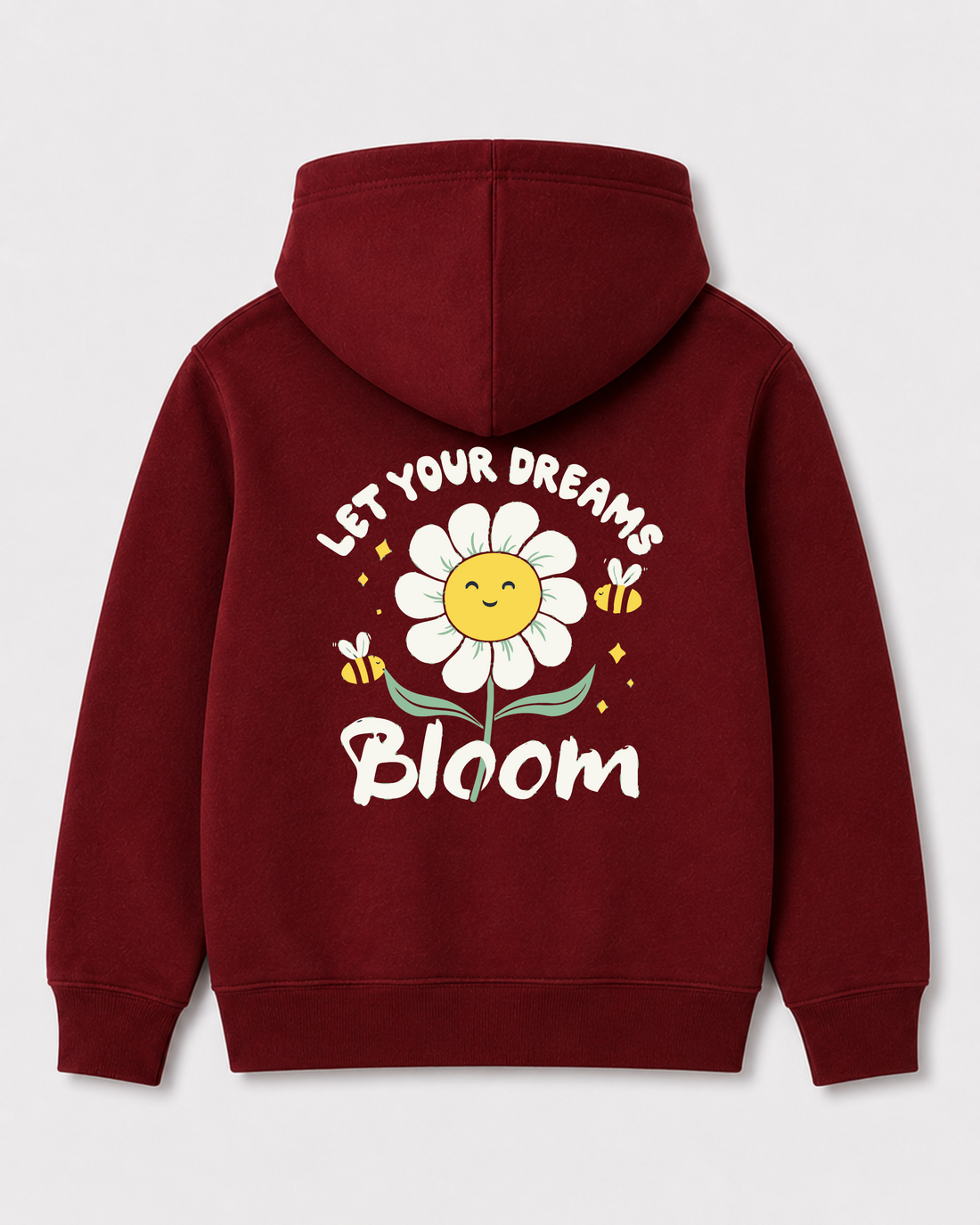 Red hoodie back 1468