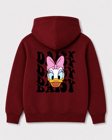 Red hoodie back 1470
