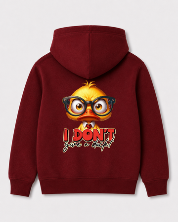 Red hoodie back 1472