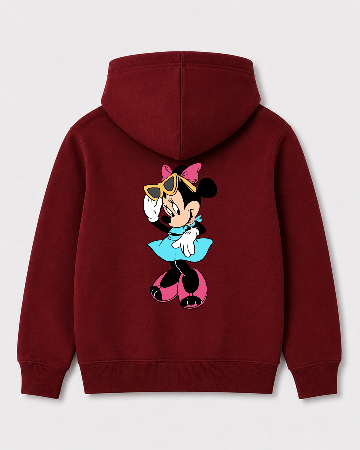 Red hoodie back 1474