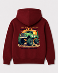 Red hoodie back 148