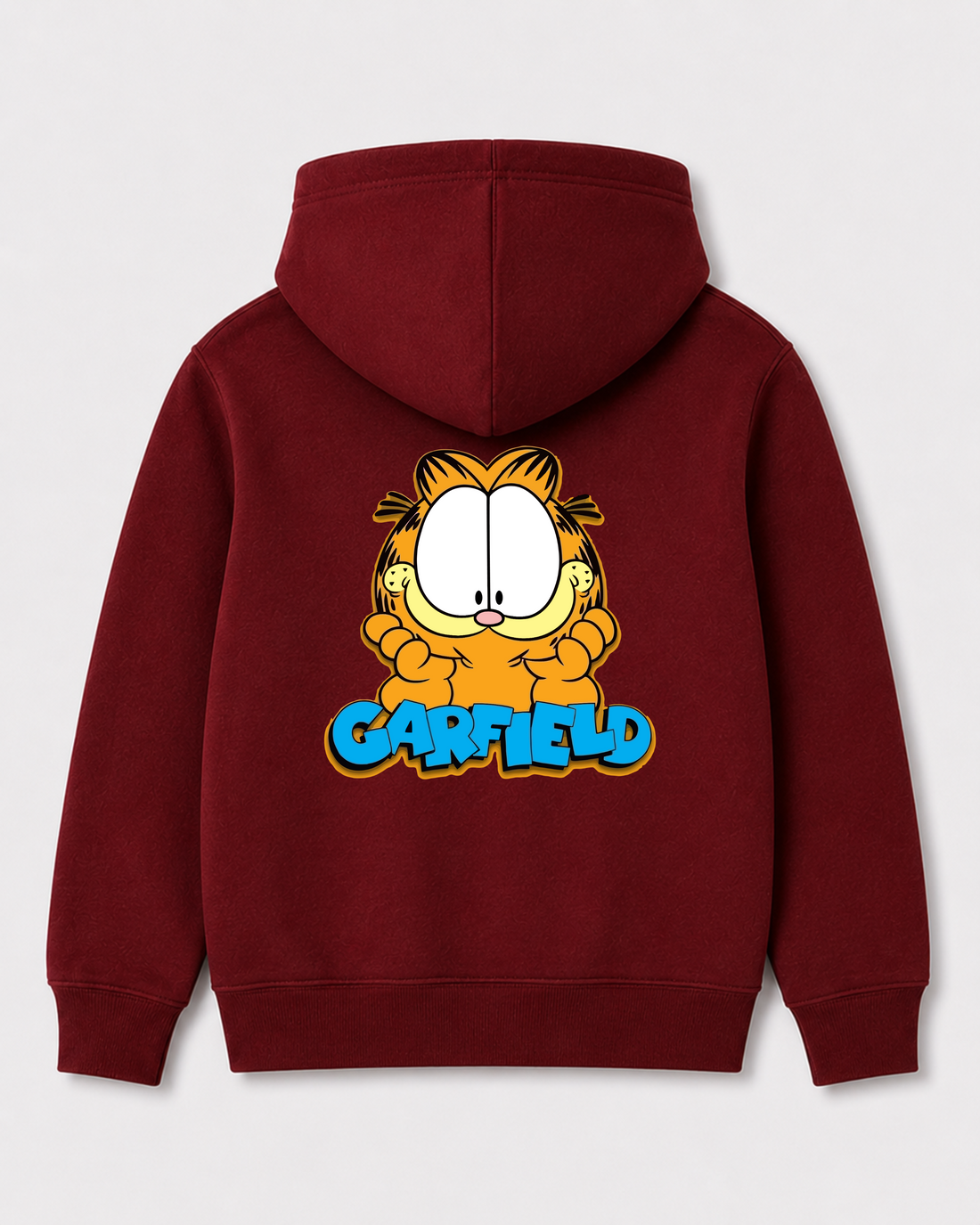 Red hoodie back 1488