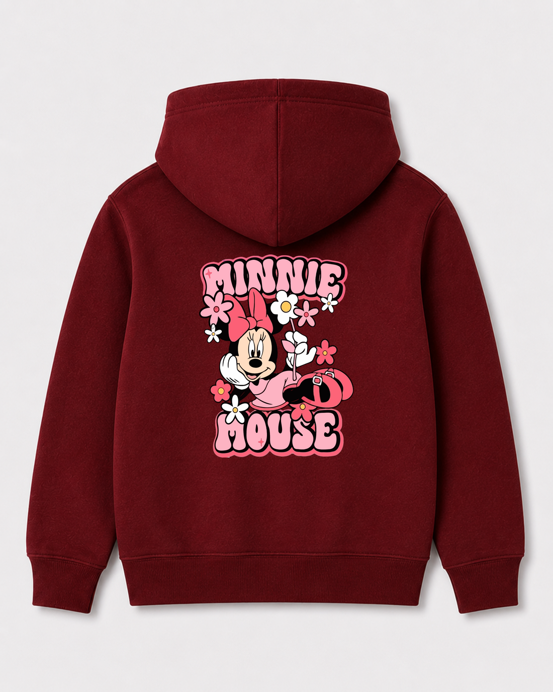 Red hoodie back 1496