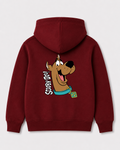 Red hoodie back 1498
