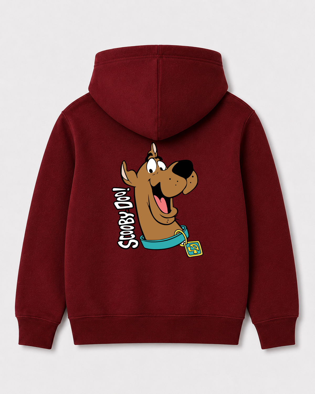 Red hoodie back 1498