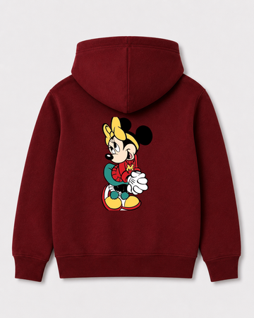 Red hoodie back 1499