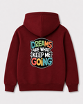 Red hoodie back 1501