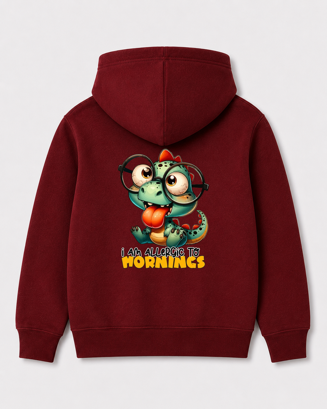 Red hoodie back 1505