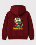 Red hoodie back 1505