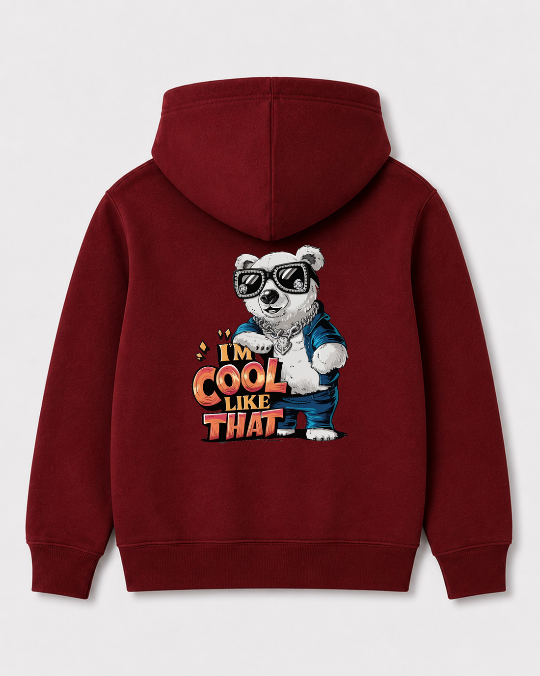 Red hoodie back 1506