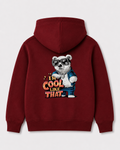 Red hoodie back 1506