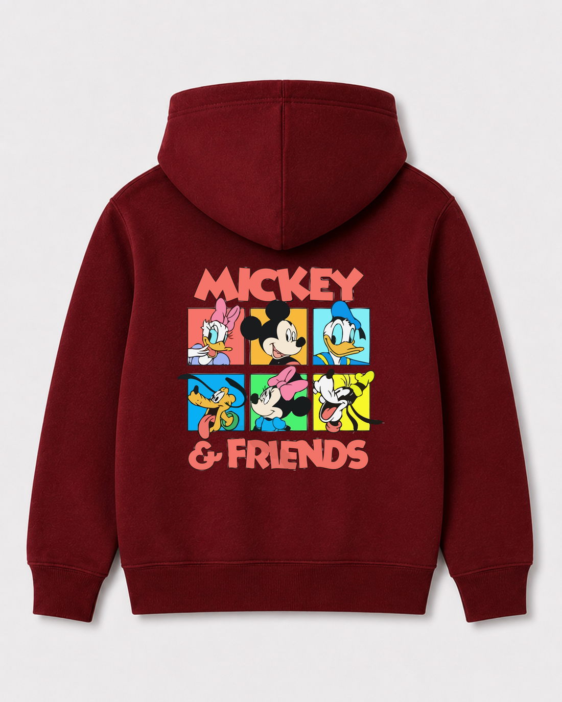 Red hoodie back 1509