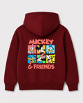 Red hoodie back 1509