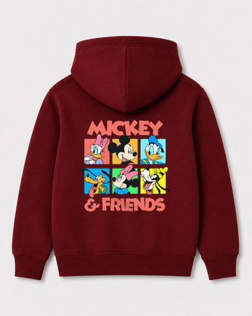 Red hoodie back 1509