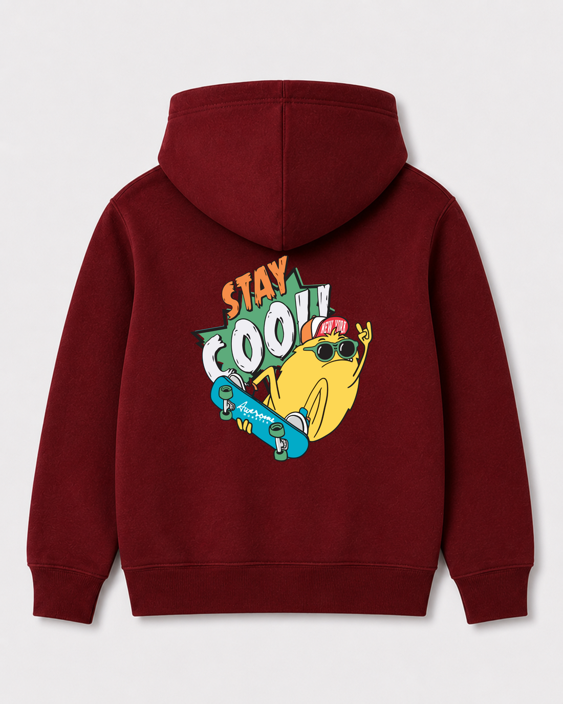 Red hoodie back 1510
