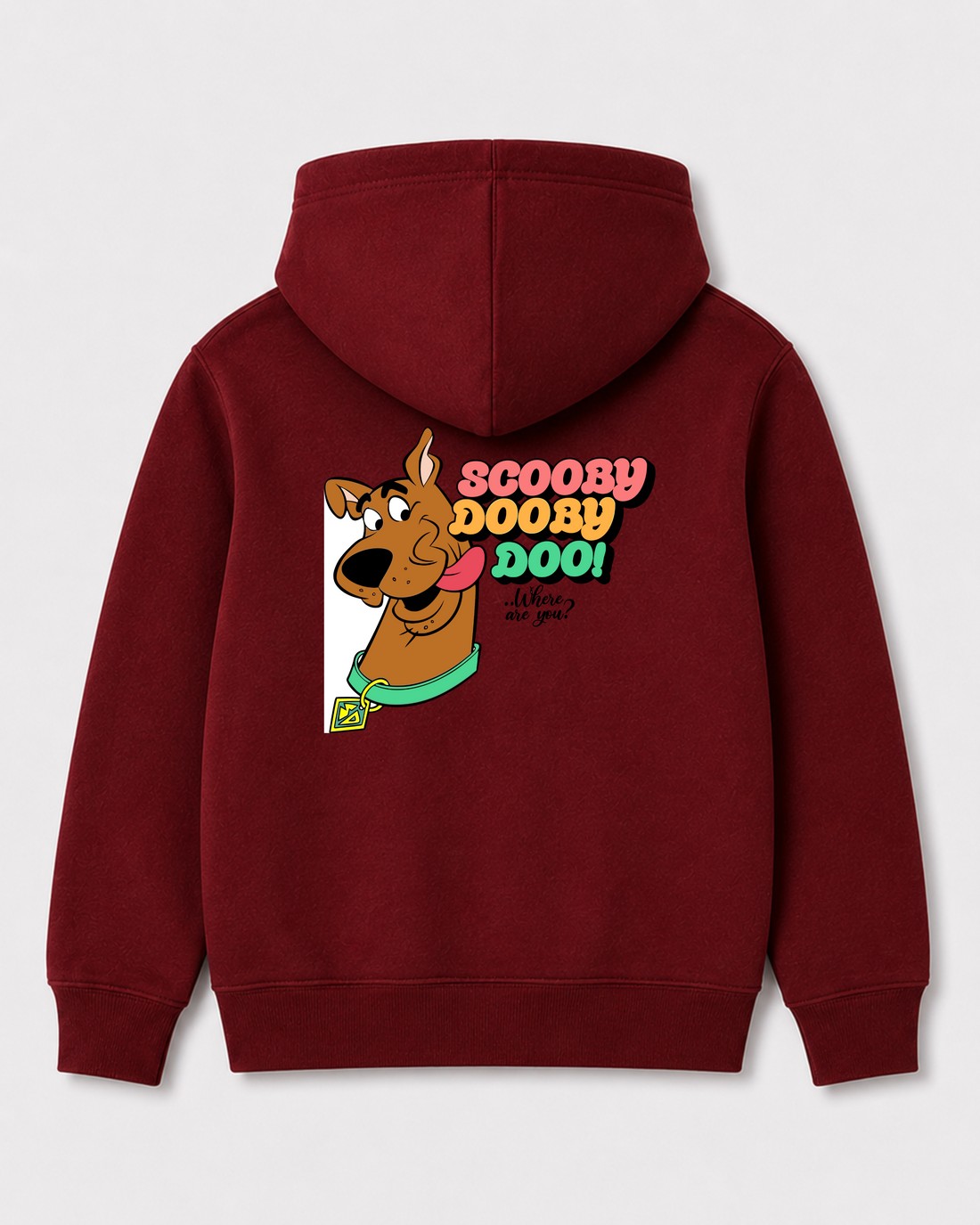 Red hoodie back 1530