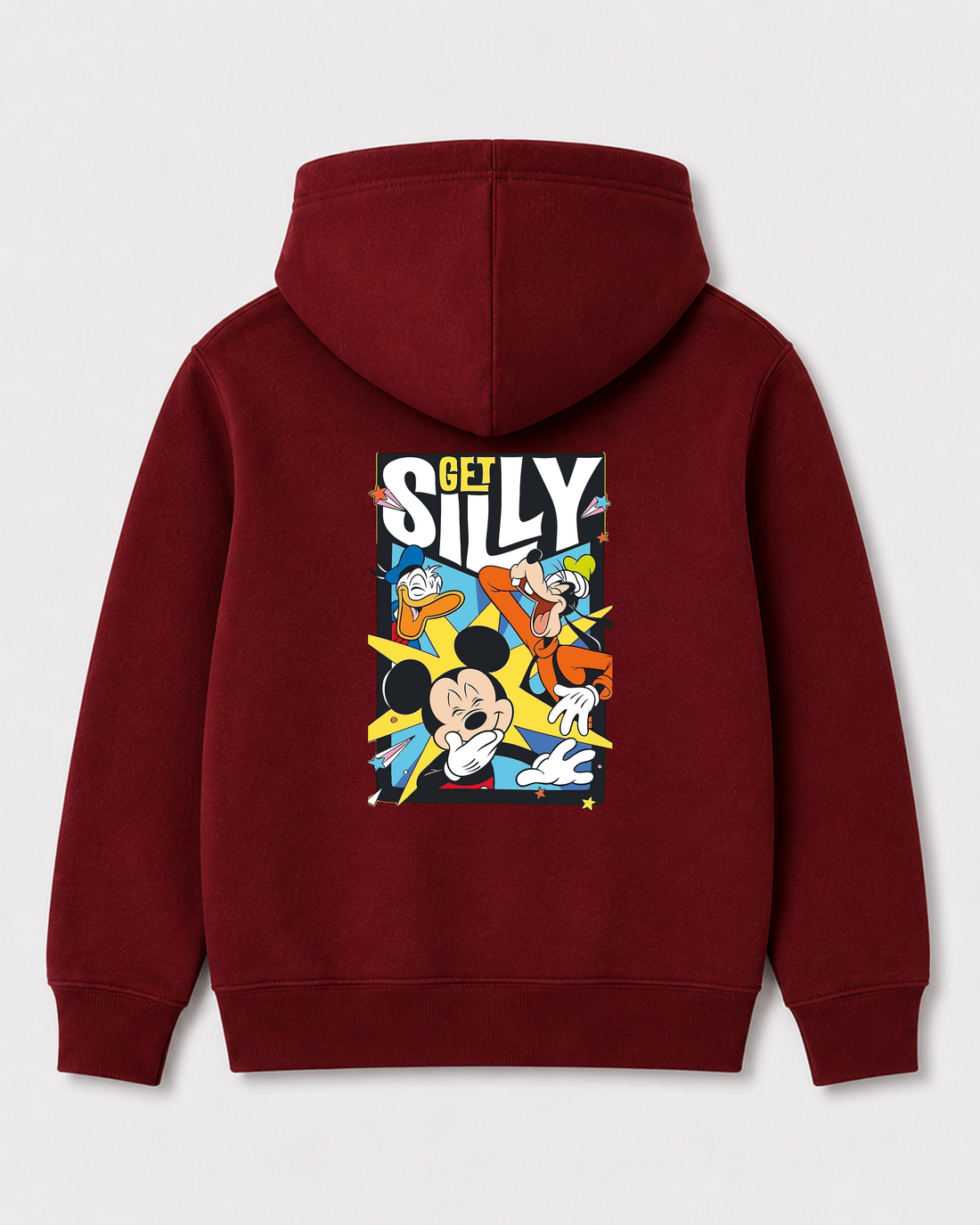 Red hoodie back 1542
