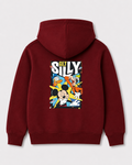 Red hoodie back 1542