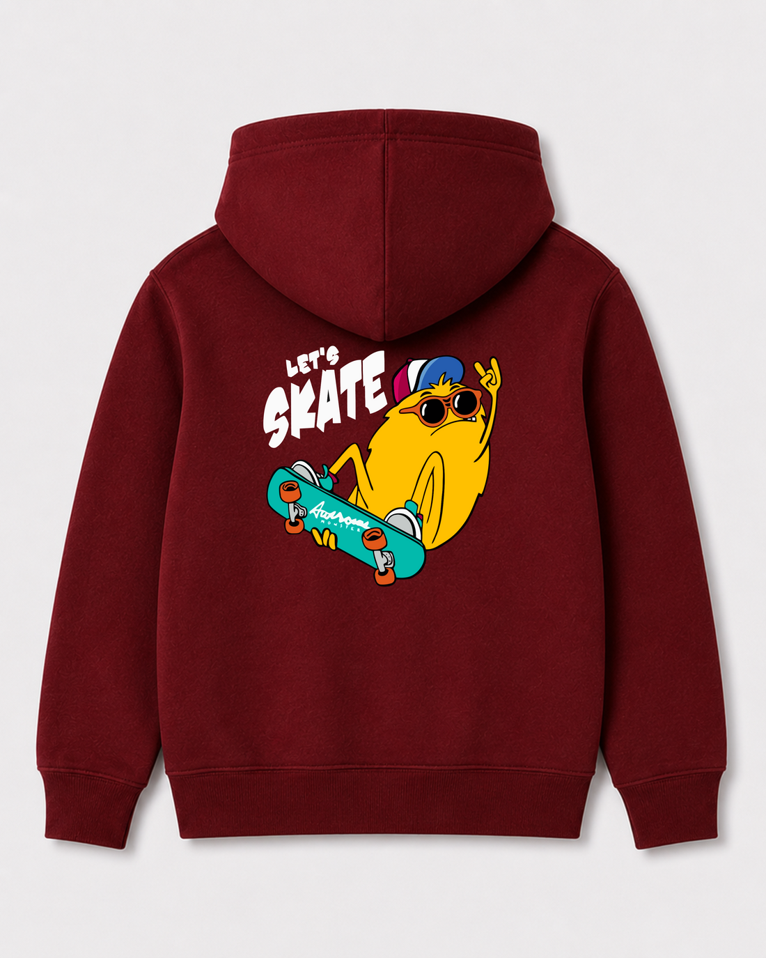 Red hoodie back 1560